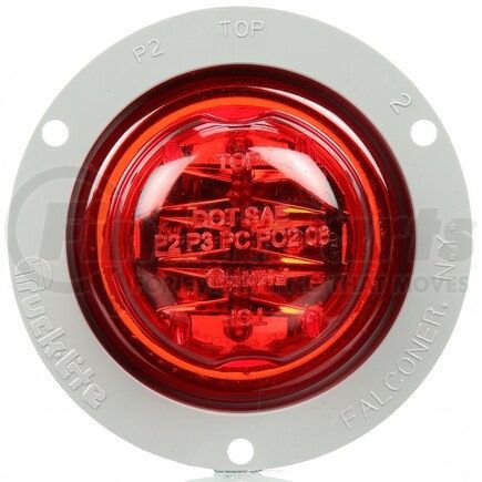 Truck-Lite 10090R 10 Series Marker Clearance Light - LED, Fit 'N Forget M/C Lamp Connection, 12v