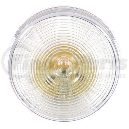 Truck-Lite 10202C 10 Series Utility Light - Incandescent, 1 Bulb, Round Clear Lens, 12V, Grommet Mount