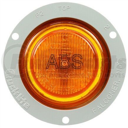 Truck-Lite 10271Y 10 Series Marker Clearance Light - LED, Fit 'N Forget M/C Lamp Connection, 12v