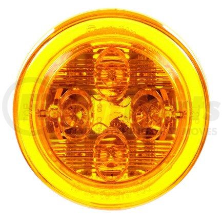 Truck-Lite 10286Y 10 Series Marker Clearance Light - LED, PL-10 Lamp Connection, 12v