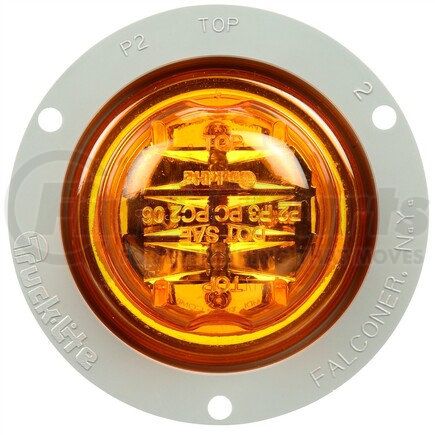 Truck-Lite 10379Y 10 Series Marker Clearance Light - LED, Fit 'N Forget M/C Lamp Connection, 12v