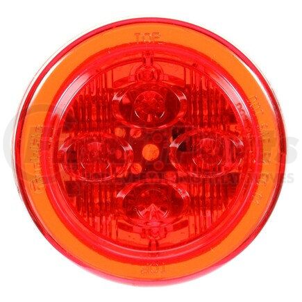 Truck-Lite 10385R 10 Series Marker Clearance Light - LED, Fit 'N Forget M/C Lamp Connection, 12v