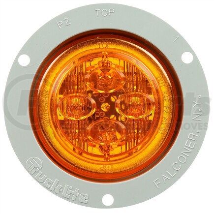 Truck-Lite 10389Y 10 Series Marker Clearance Light - LED, Fit 'N Forget M/C Lamp Connection, 12v