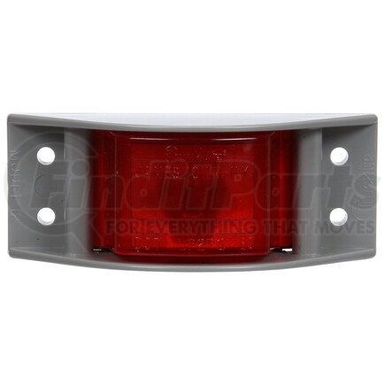 Truck-Lite 12003R 12 Series Marker Clearance Light - Incandescent, PL-10 Lamp Connection, 12v