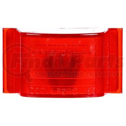 Truck-Lite 12200R 12 Series Marker Clearance Light - Incandescent, PL-10 Lamp Connection, 12v