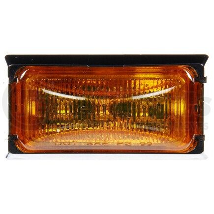 Truck-Lite 15033Y 15 Series Marker Clearance Light - LED, .156 Bullet Hot Wire Lamp Connection, 12v