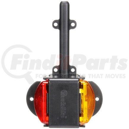 Truck-Lite 15415 15 Series Marker Clearance Light - Incandescent, Fit 'N Forget M/C Lamp Connection, 12v