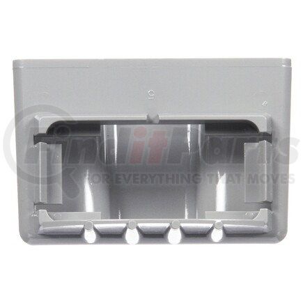 Truck-Lite 15729 15 Series License Plate Light Bracket - For Rectangular Shape Lights, Gray Polycarbonate, 2 Screw