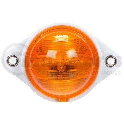 Truck-Lite 20301Y 20 Series Turn Signal Light - Incandescent, Yellow Round Lens, 1 Bulb, Bracket Mount, 12V