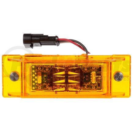Truck-Lite 21095Y 21 Series Marker Clearance Light - LED, Hardwired Lamp Connection, 12v