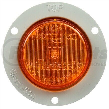 Truck-Lite 30051Y 30 Series Marker Clearance Light - LED, Fit 'N Forget M/C Lamp Connection, 12v