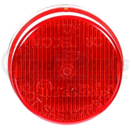 Truck-Lite 30050R 30 Series Marker Clearance Light - LED, Fit 'N Forget M/C Lamp Connection, 12v