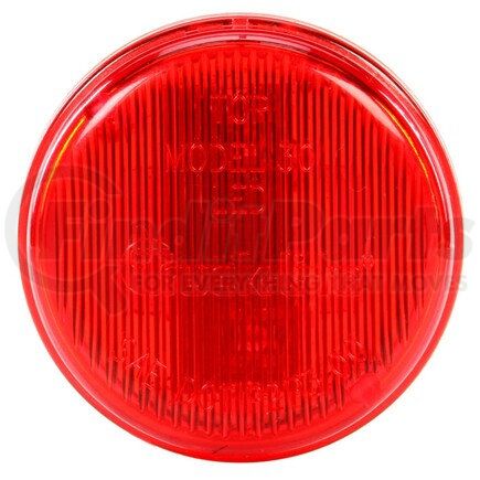 Truck-Lite 30070R 30 Series Marker Clearance Light - LED, Fit 'N Forget M/C Lamp Connection, 12v