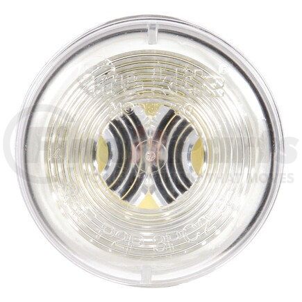 Truck-Lite 30200C 30 Series Utility Light - Incandescent, 1 Bulb, Round Clear Lens, 12V, Grommet Mount