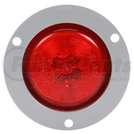 Truck-Lite 30221R 30 Series Marker Clearance Light - Incandescent, PL-10 Lamp Connection, 12v