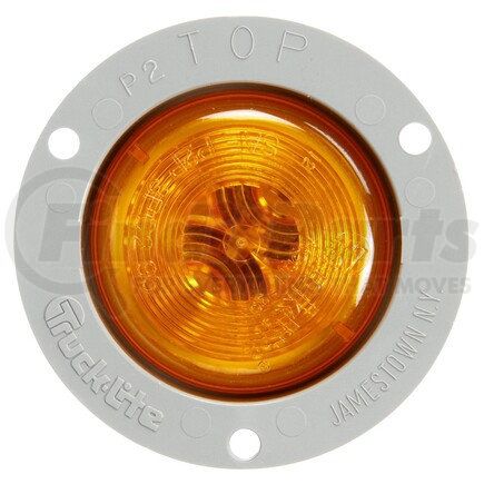 Truck-Lite 30221Y 30 Series Marker Clearance Light - Incandescent, PL-10 Lamp Connection, 12v