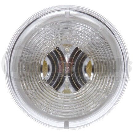 Truck-Lite 30206C 30 Series Utility Light - Incandescent, 1 Bulb, Round Clear Lens, 24V, Grommet Mount