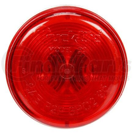Truck-Lite 30206R 30 Series Marker Clearance Light - Incandescent, PL-10 Lamp Connection, 24v
