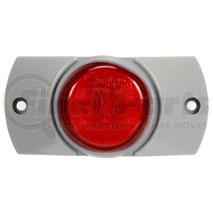 Truck-Lite 30504R 30 Series Marker Clearance Light - Incandescent, PL-10 Lamp Connection, 12v