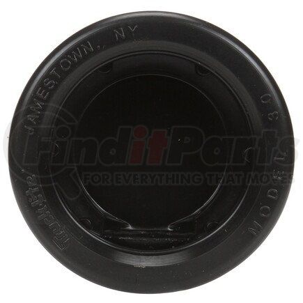 Truck-Lite 30702 Side Marker Light Grommet - Black PVC, For 30 Series and 2 in. Lights, Round