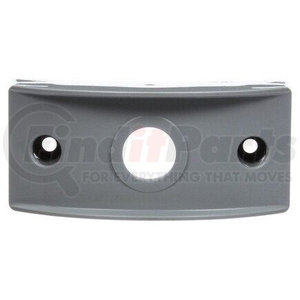 Truck-Lite 33715 33 Series Marker Light Mounting Bracket - For 33 Series Round Shape Lights, 2 Screw Bracket Mount, Gray ABS