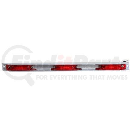 Truck-Lite 35740R 35 Series Identification Light - LED, Rectangular, Red Lens, 3 Lights, 12V