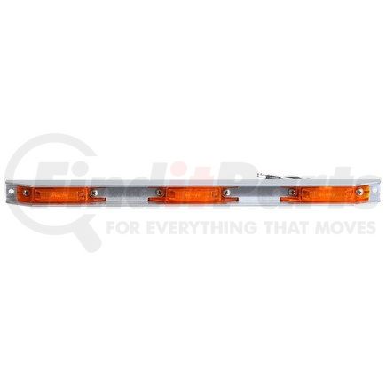 Truck-Lite 35740Y 35 Series Identification Light - LED, Rectangular, Yellow Lens, 3 Lights, 12V