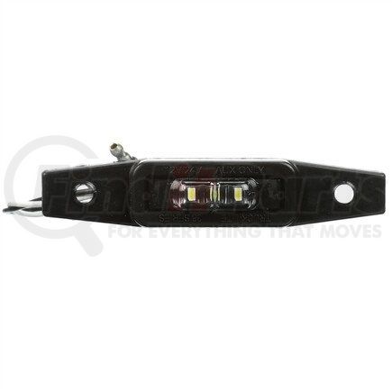 Truck-Lite 36214C 36 Series Auxiliary Light - LED, 3 Diode, Clear Lens, Winged Shape Lens, Black, Adhesive Mount, 12-24V