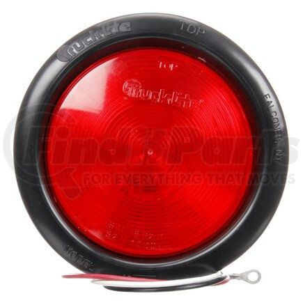 Truck-Lite 40002R 40 Series Brake / Tail / Turn Signal Light - Incandescent, PL-3 Connection, 12v