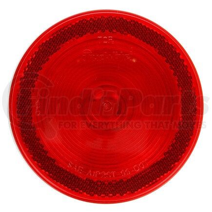 Truck-Lite 40015R 40 Series Brake / Tail / Turn Signal Light - Incandescent, PL-3 Connection, 12v