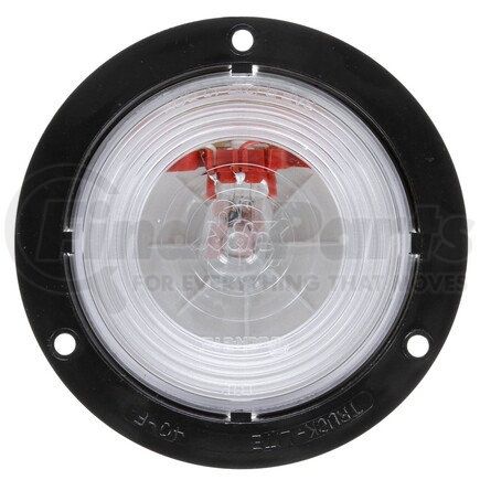 Truck-Lite 40260 Super 40 Back Up Light - Incandescent, Clear Lens, 1 Bulb, Round Lens Shape, Flange Mount, 12v