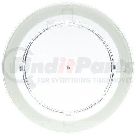 Truck-Lite 40275C Dome Light Lens - Circular, Clear, Polycarbonate, Snap-Fit