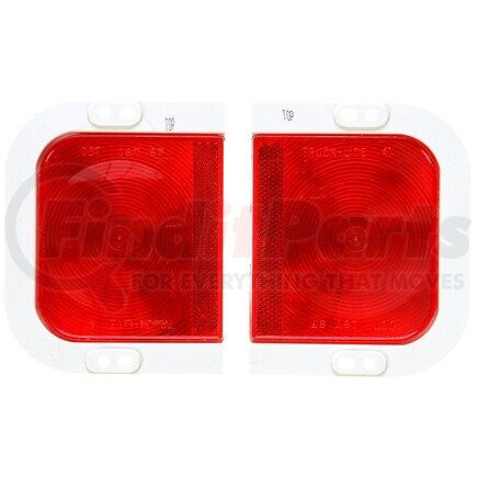 Truck-Lite 41006R 41 Series Brake / Tail / Turn Signal Light - Incandescent, PL-3 Connection, 12v