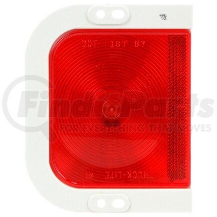 Truck-Lite 41203R 41 Series Brake / Tail / Turn Signal Light - Incandescent, PL-3 Connection, 12v