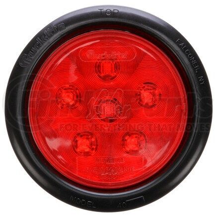 Truck-Lite 44092R Super 44 Brake / Tail / Turn Signal Light - LED, Fit 'N Forget S.S. Connection, 12v