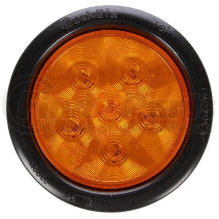 Truck-Lite 44113Y Super 44 Turn Signal Light - LED, Yellow Round Lens, 6 Diode, Grommet Mount, 24V