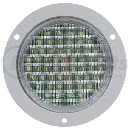 Truck-Lite 44235C Super 44 Back Up Light - LED, Clear Lens, 54 Diode, Round Lens Shape, Flange Mount, 12v