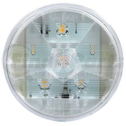 Truck-Lite 44350C Super 44 Back Up Light - LED, Clear Lens, 6 Diode, Round Lens Shape, Grommet Mount, 12v