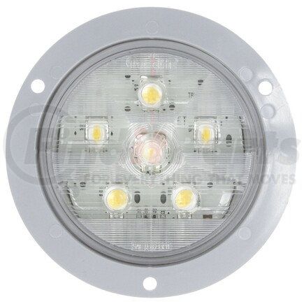 Truck-Lite 44991C Super 44 Back Up Light - LED, Clear Lens, 6 Diode, Flange Mount, 12v