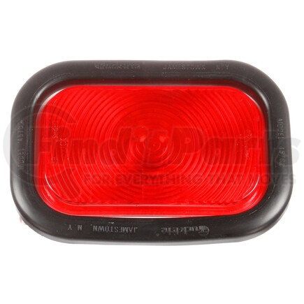 Truck-Lite 45007R 45 Series Brake Light - Incandescent, 1 Bulb, High Mounted Stop Light, Grommet Kit, 12V