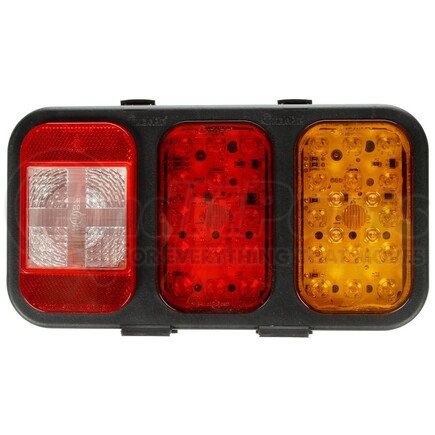 Truck-Lite 45430 45 Series Brake / Tail / Turn Signal Light - LED, Incandescent, Hardwired, PL-2 Connection, 12v