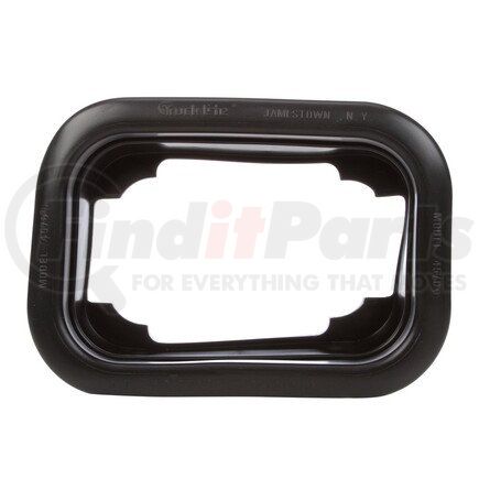 Truck-Lite 45700 Lighting Grommet - Open Back, Black PVC, For 45 Series and 3.5 x 5 in. Lights