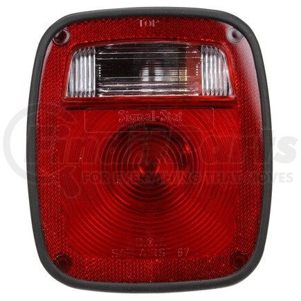 TRUCK-LITE 5014 Signal-Stat Combination Light Assembly - Incandescent, Red/Clear Polycarbonate Lens, 3 Stud , 12V, Right Hand