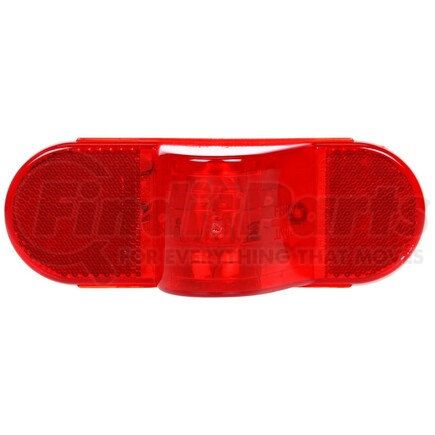 Truck-Lite 60023R 60 Series Brake / Tail / Turn Signal Light - Incandescent, PL-2 Connection, 12v