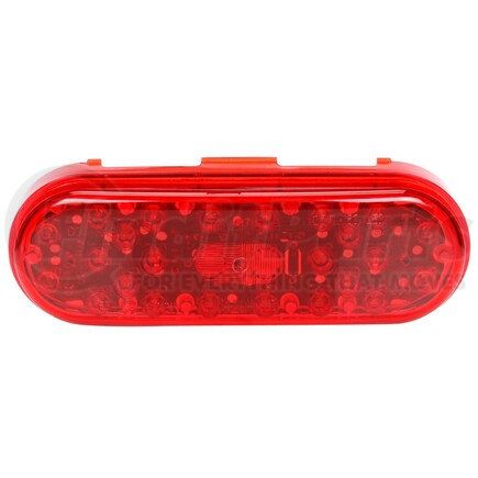 Truck-Lite 60253R 60 Series Brake / Tail / Turn Signal Light - LED, Fit 'N Forget S.S. Connection, 24v