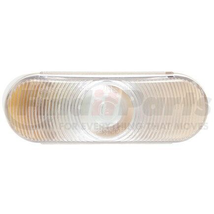 Truck-Lite 60284C 60 Series Back Up Light - Incandescent, Clear Lens, 1 Bulb, Oval Lens Shape, Grommet Mount, 12v