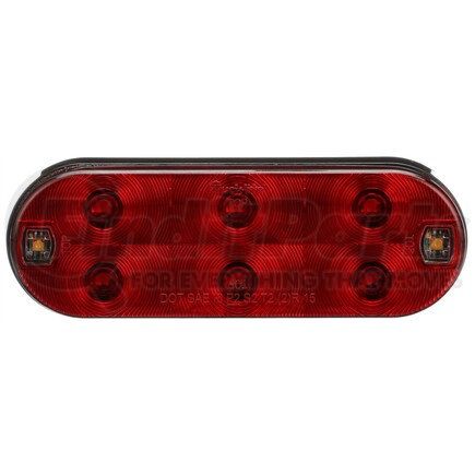 Truck-Lite 60556R 60 Series Brake / Tail / Turn Signal Light - LED, Hardwired Connection, 12v