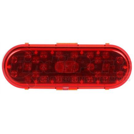 Truck-Lite 60885R 60 Series Brake / Tail / Turn Signal Light - LED, Fit 'N Forget S.S. Connection, 12v