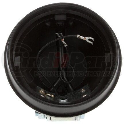 Truck-Lite 620H Light Housing - Black Rubber, 1 Stud Mount, 5" Round Replacement Housing