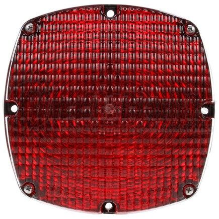 Truck-Lite 6500 Signal-Stat Turn Signal Light - Incandescent, Red Square Lens, 2 Bulb, 4 Screw, 12V